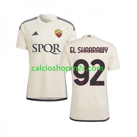 AS Roma El Shaarawy 92 Maglia Trasferta 2023/2024 Manica Corta